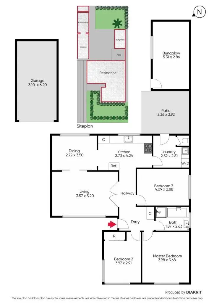 Floorplan of Homely house listing, 9 Selola Court, Fawkner VIC 3060