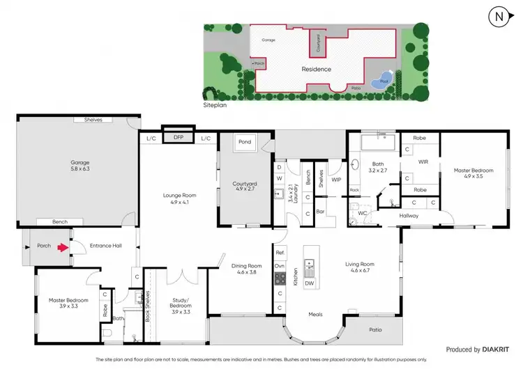 Floorplan of Homely house listing, 4 Bourne Road, Glen Iris VIC 3146