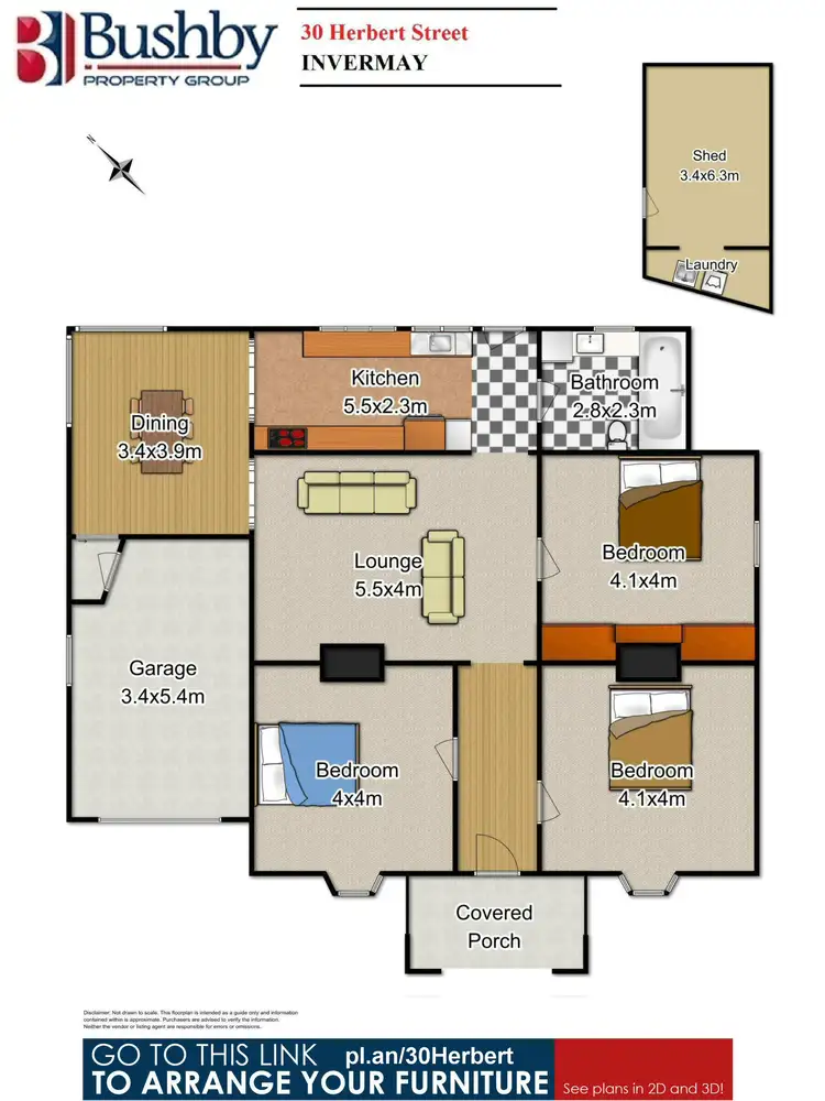 Floorplan of Homely house listing, 30 Herbert Street, Invermay TAS 7248