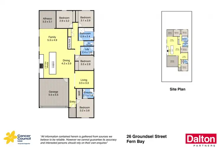 Floorplan of Homely house listing, 26 Groundsel Street, Fern Bay NSW 2295