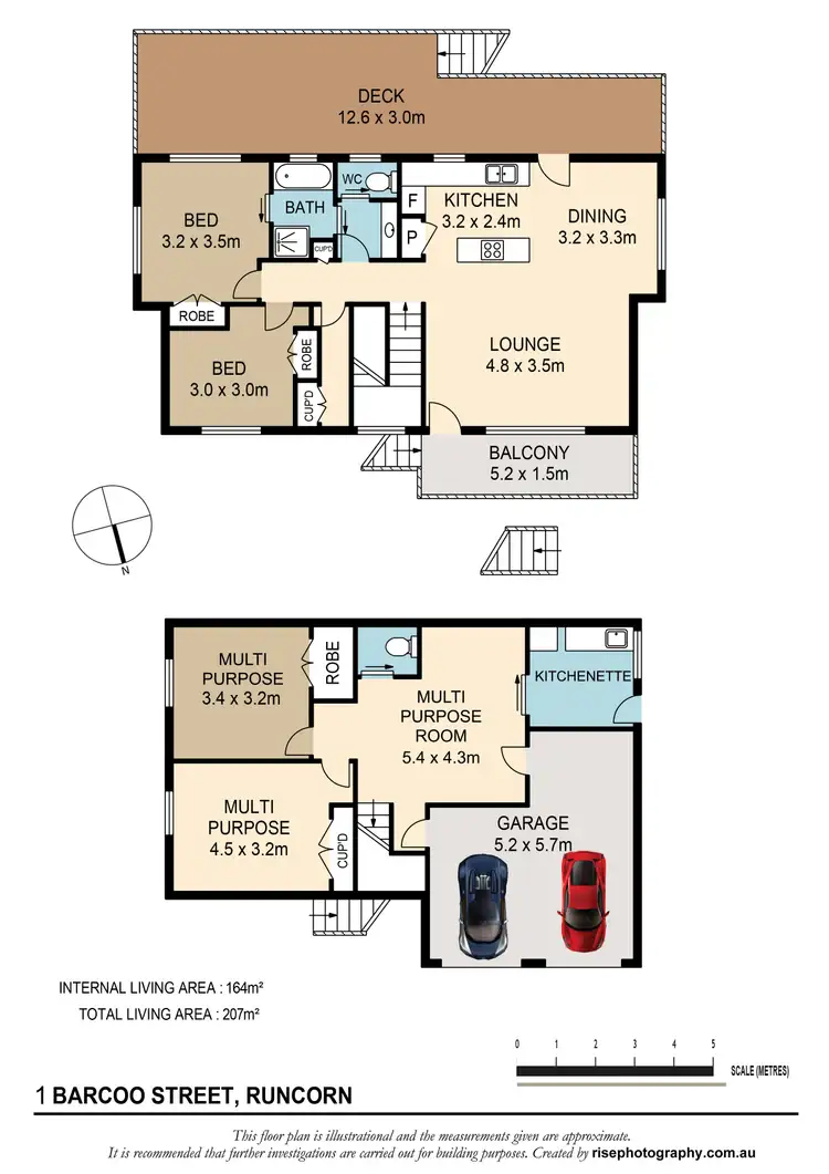 Floorplan of Homely house listing, 1 Barcoo Street, Runcorn QLD 4113