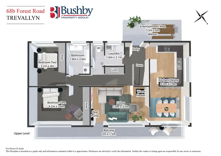 Floorplan of Homely house listing, 68b Forest Road, Trevallyn TAS 7250
