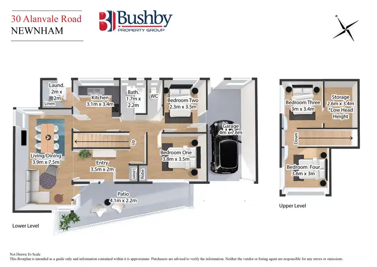 Floorplan of Homely house listing, 30 Alanvale Road, Newnham TAS 7248