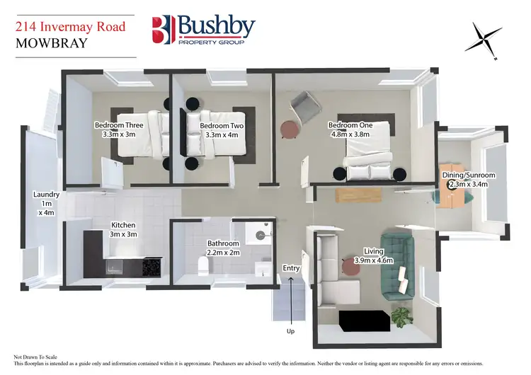 Floorplan of Homely house listing, 214 Invermay Road, Mowbray TAS 7248