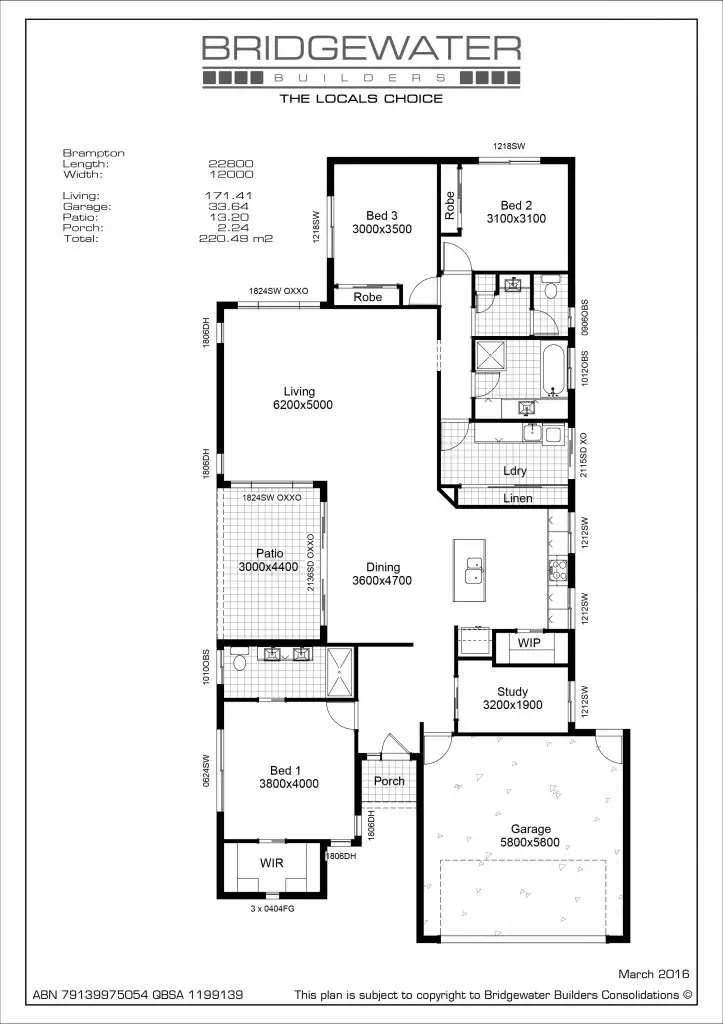Floorplan of Homely house listing, 11 Selwyn Circuit, Trinity Park QLD 4879