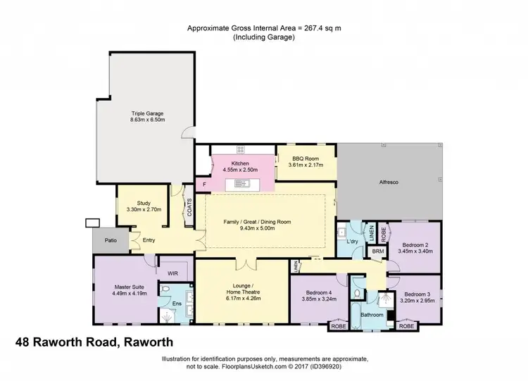 Floorplan of Homely house listing, 48 Raworth Avenue, Raworth NSW 2321
