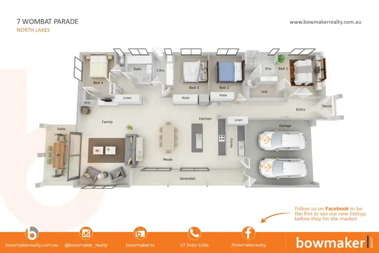 Floorplan of Homely house listing, 7 Wombat Parade, North Lakes QLD 4509