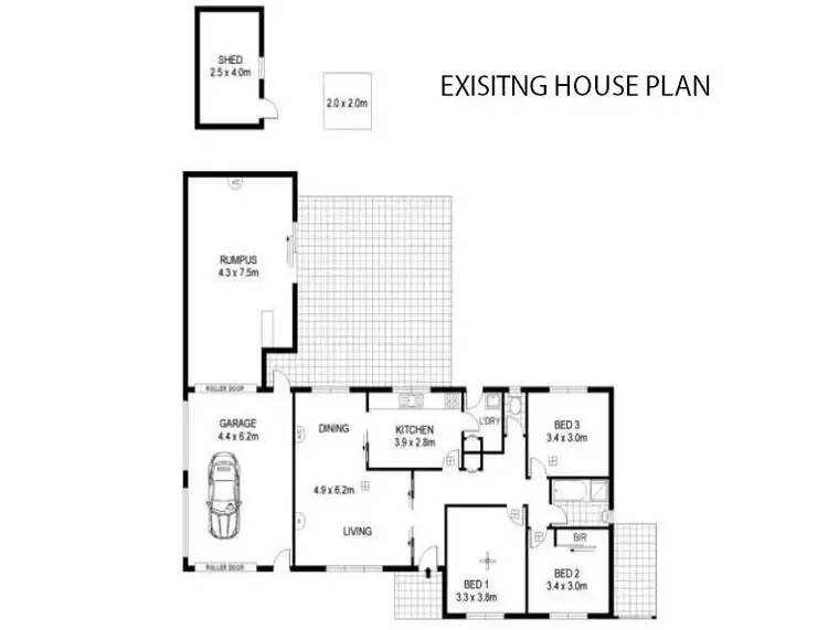 Floorplan of Homely house listing, 16 Hilda Avenue, Newton SA 5074