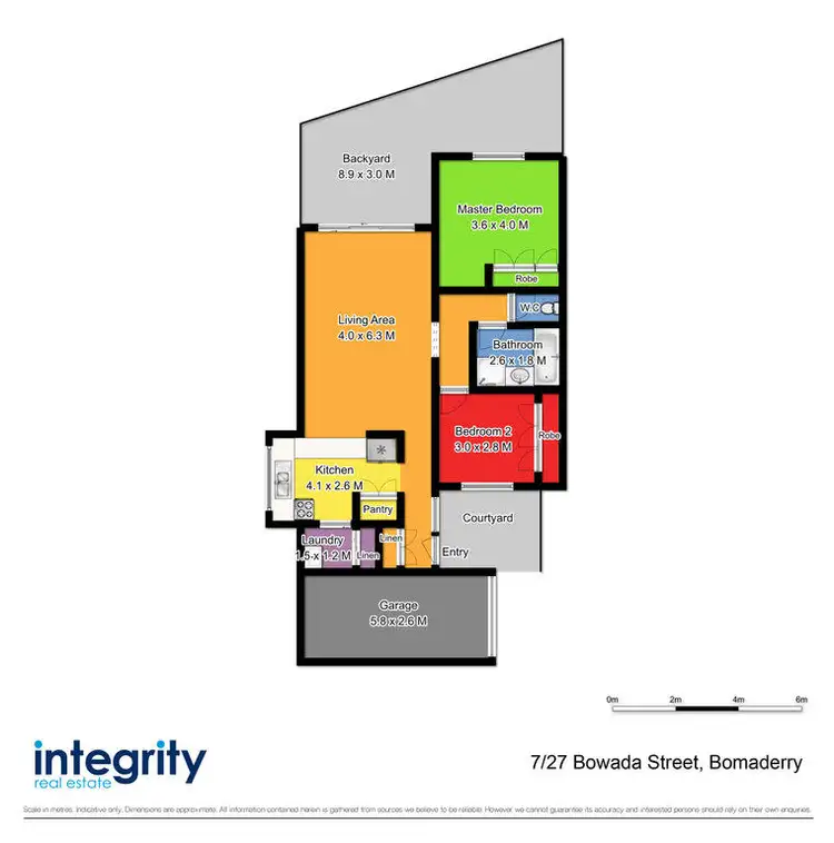 Floorplan of Homely unit listing, 7/27 Bowada Street, Bomaderry NSW 2541