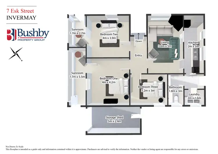Floorplan of Homely house listing, 7 Esk Street, Invermay TAS 7248