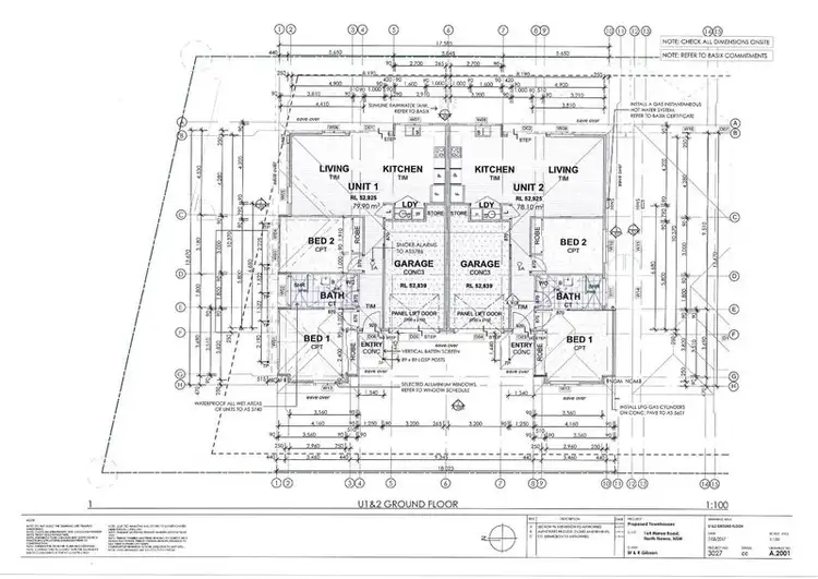 Floorplan of Homely townhouse listing, 2 & 3/164 Illaroo Road, North Nowra NSW 2541