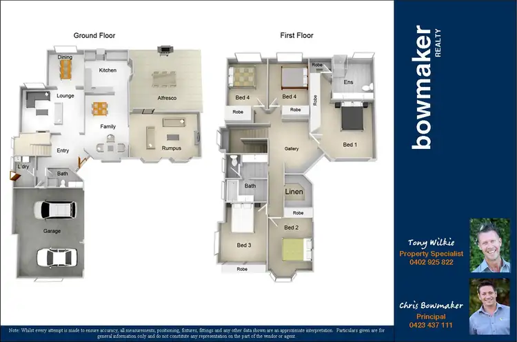 Floorplan of Homely house listing, 25 Owen Court, Narangba QLD 4504