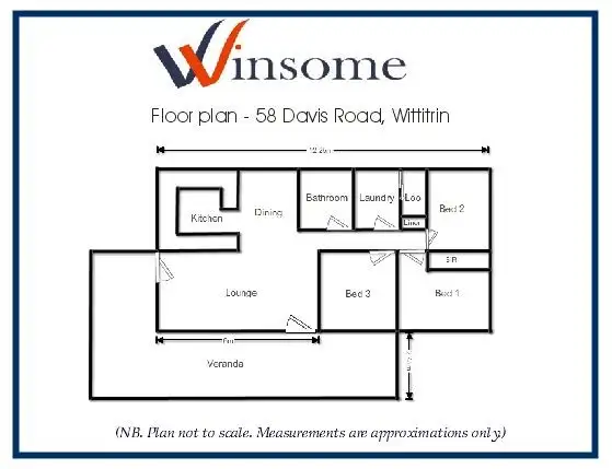 Floorplan of Homely rural property listing, 58 Davis Road, Wittitrin NSW 2440