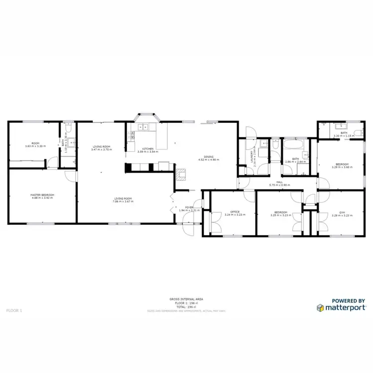Floorplan of Homely house listing, 65 Waldara Drive, Wangaratta VIC 3677