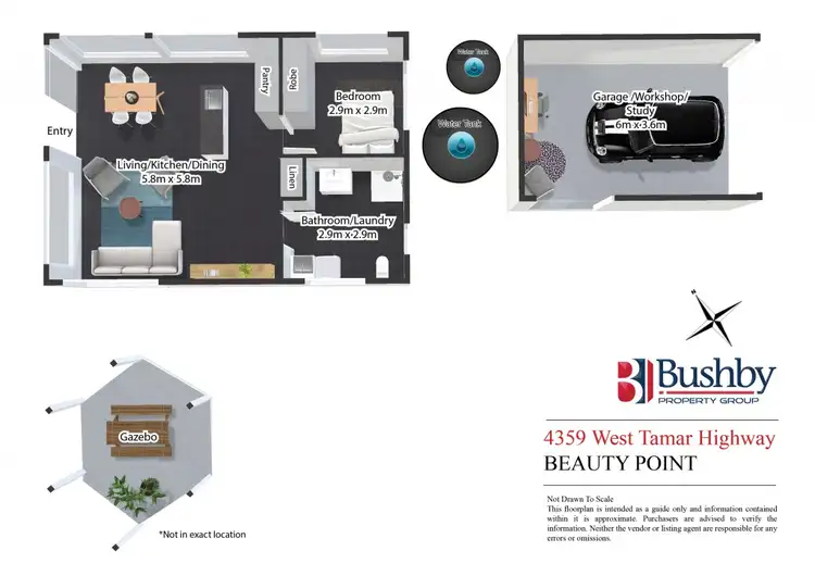 Floorplan of Homely house listing, 4359 West Tamar Highway, Beauty Point TAS 7270