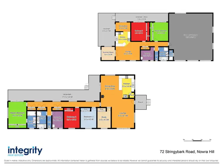 Floorplan of Homely house listing, 72 Stringybark Road, Nowra Hill NSW 2540