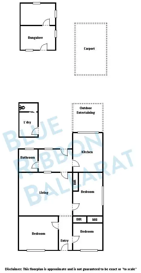 Floorplan of Homely house listing, 506 Ligar Street, Soldiers Hill VIC 3350
