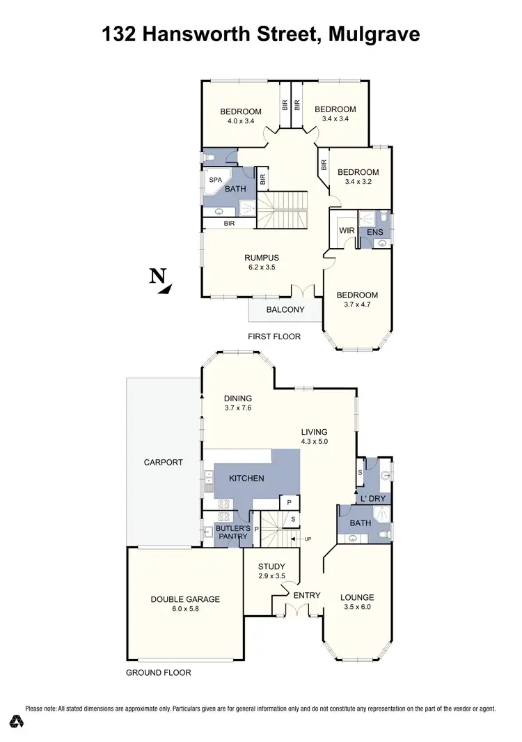 Floorplan of Homely house listing, 132 Hansworth Street, Mulgrave VIC 3170