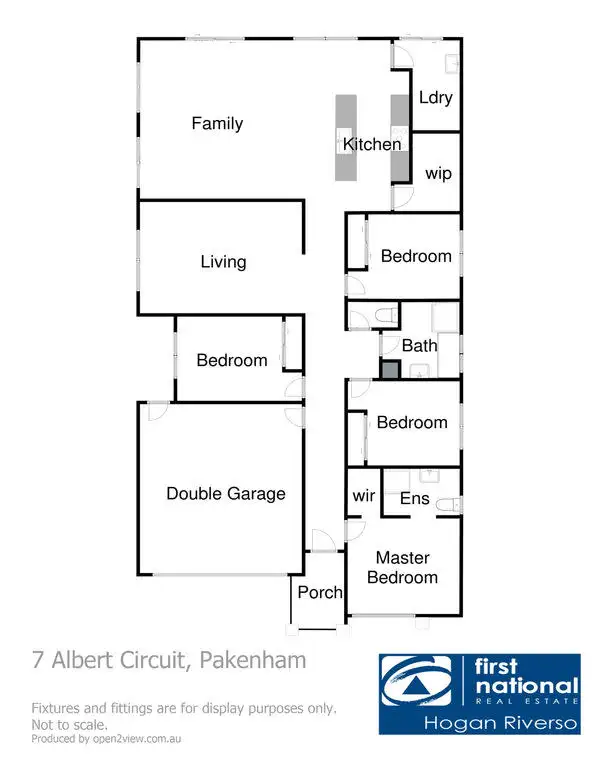 Floorplan of Homely house listing, 7 Albert Circuit, Pakenham VIC 3810