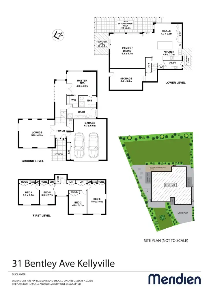 Floorplan of Homely house listing, 31 Bentley Ave, Kellyville NSW 2155