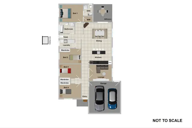 Floorplan of Homely house listing, 16 Denman Drive, Bundamba QLD 4304