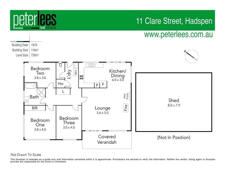 Floorplan of Homely house listing, 11 Clare Street, Hadspen TAS 7290
