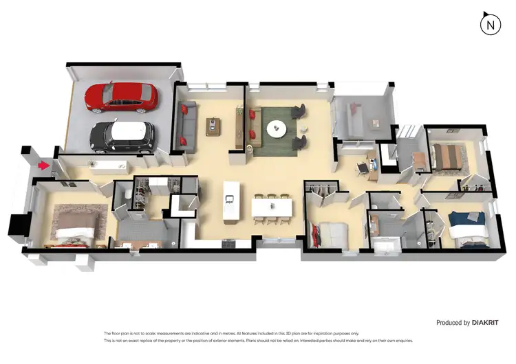 Floorplan of Homely house listing, 22 Hawkstone Road, Manor Lakes VIC 3024