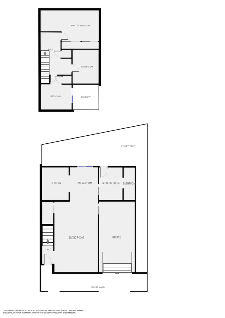 Floorplan of Homely unit listing, 2/34 Queen Street, Stockton NSW 2295