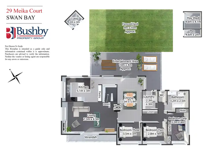 Floorplan of Homely house listing, 29 Meika Court, Swan Bay TAS 7252