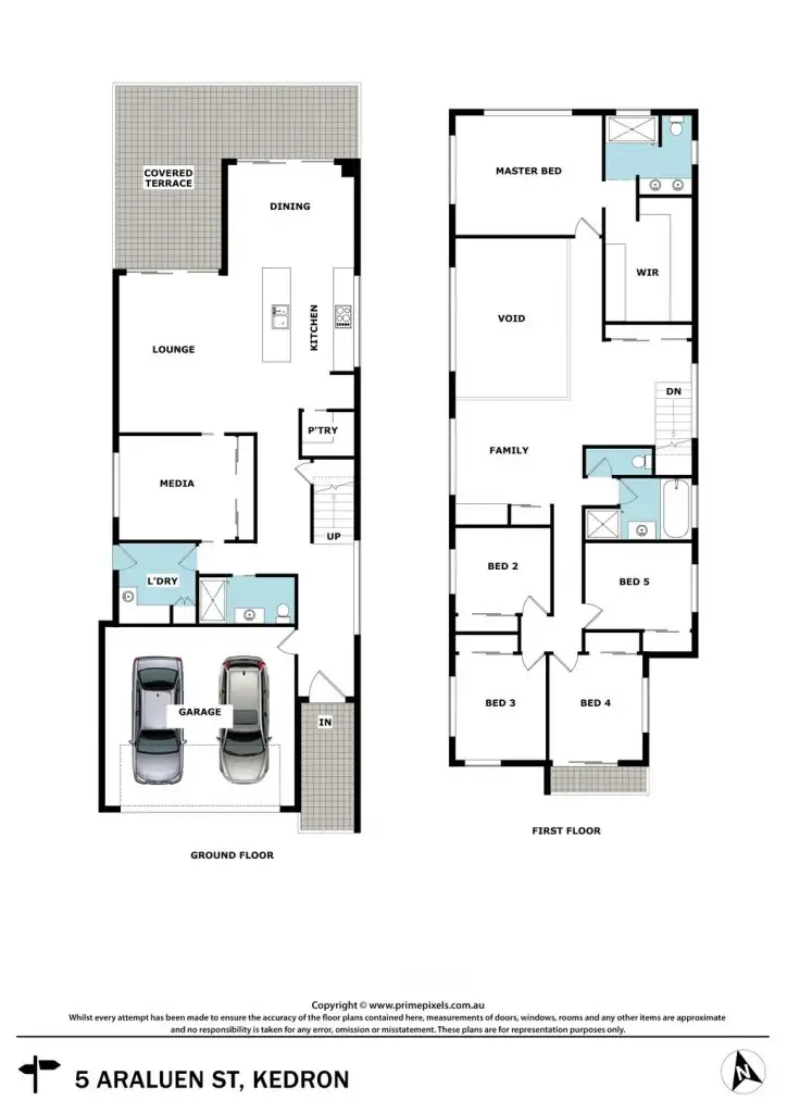 Floorplan of Homely house listing, 5 Araluen Street, Kedron QLD 4031