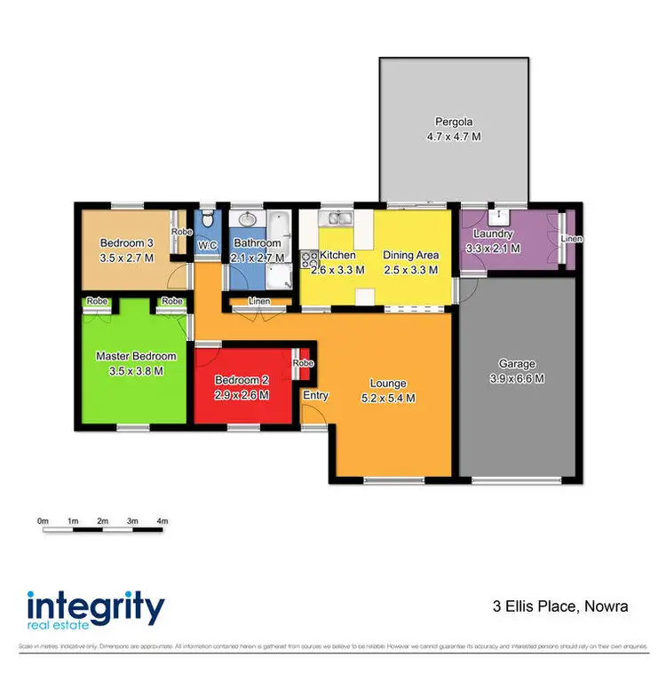 Floorplan of Homely house listing, 3 Ellis Place, Nowra NSW 2541