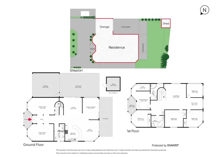 Floorplan of Homely house listing, 3 Pimelea Way, Hillside VIC 3037