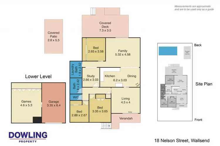 Floorplan of Homely house listing, 18 Nelson Street, Wallsend NSW 2287