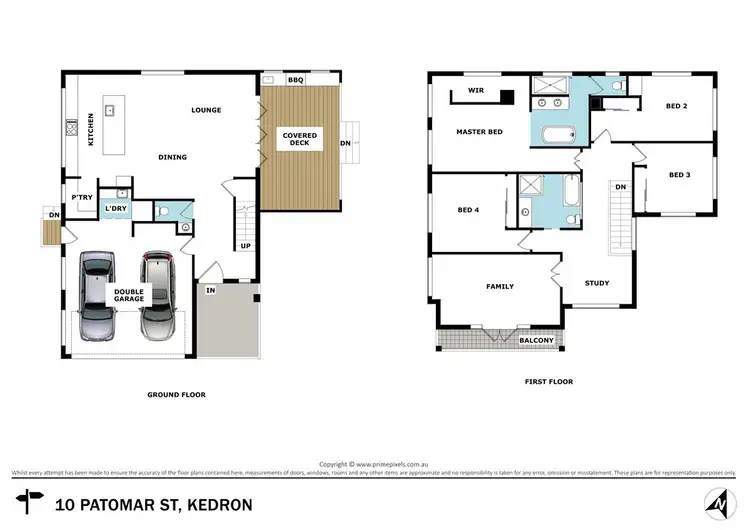 Floorplan of Homely house listing, 10 Patomar Street, Kedron QLD 4031