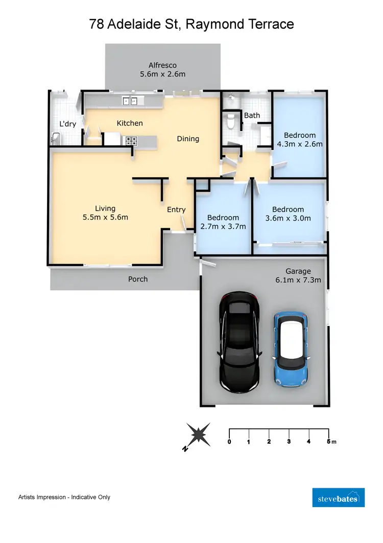 Floorplan of Homely house listing, 78 Adelaide Street, Raymond Terrace NSW 2324
