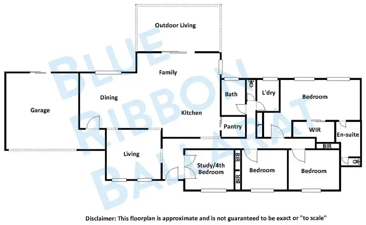 Floorplan of Homely house listing, 163a Judds Road, Scarsdale VIC 3351