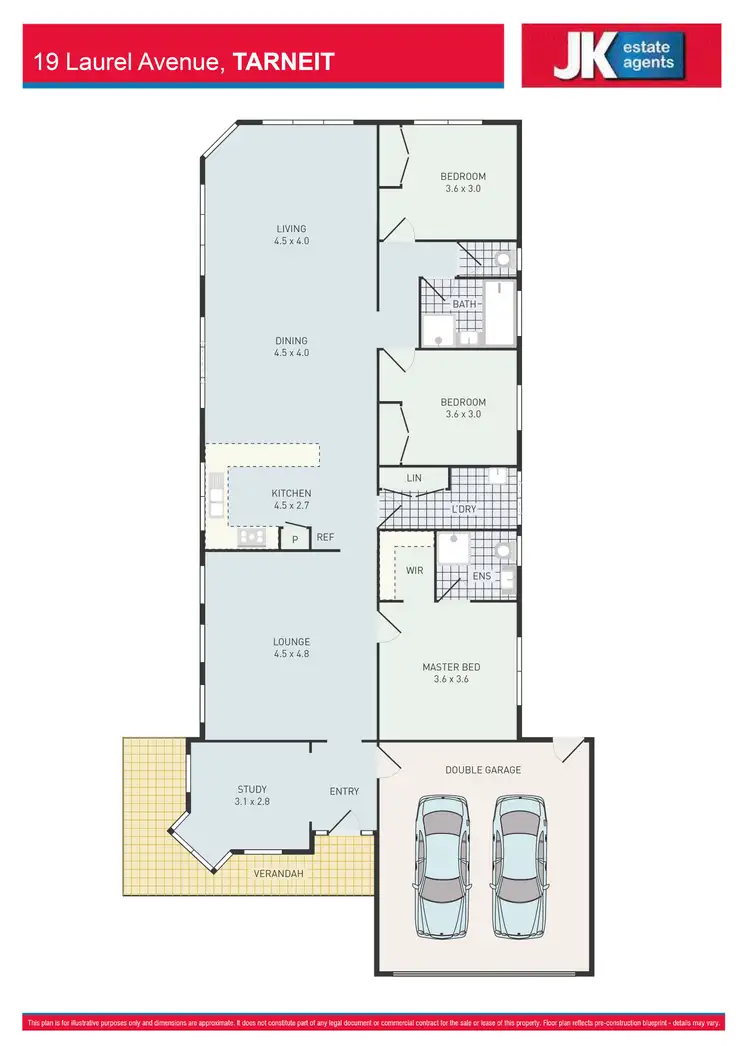 Floorplan of Homely house listing, 19 Laurel Avenue, Tarneit VIC 3029
