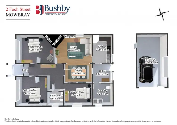 Floorplan of Homely house listing, 2 Foch Street, Mowbray TAS 7248