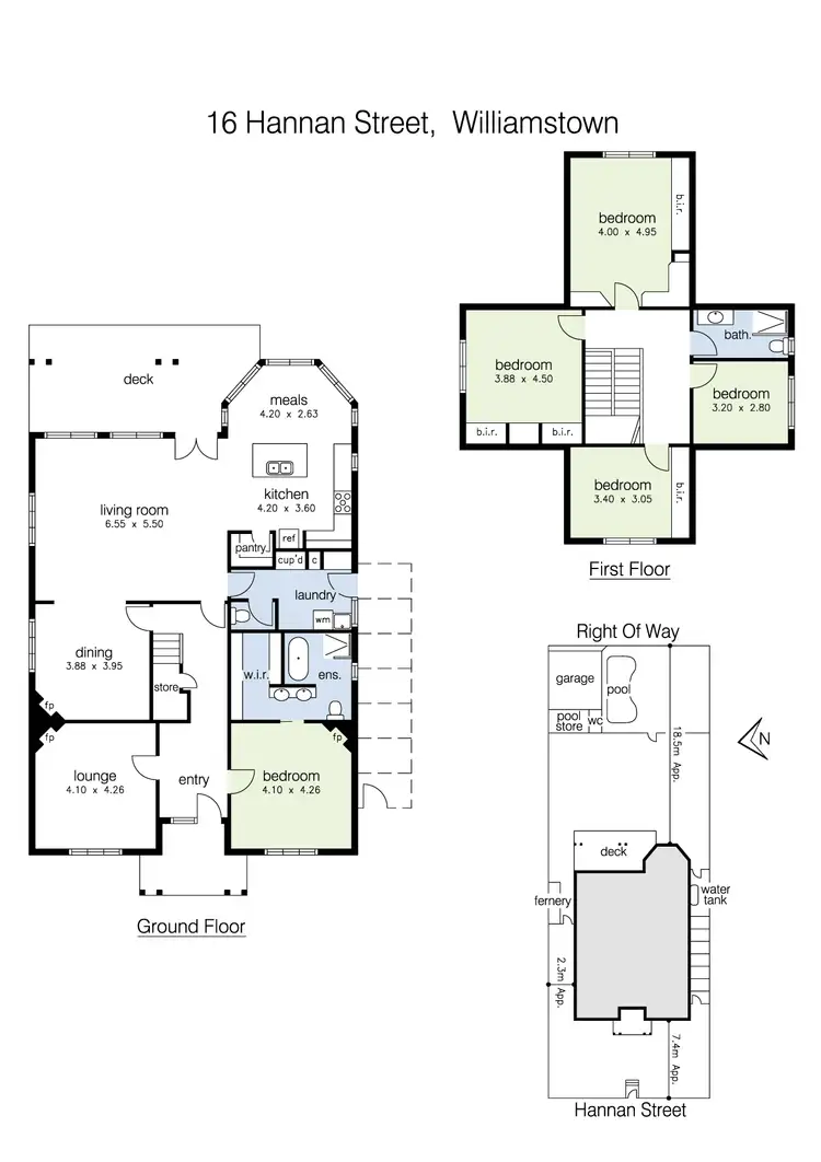 Floorplan of Homely house listing, 16 Hannan Street, Williamstown VIC 3016
