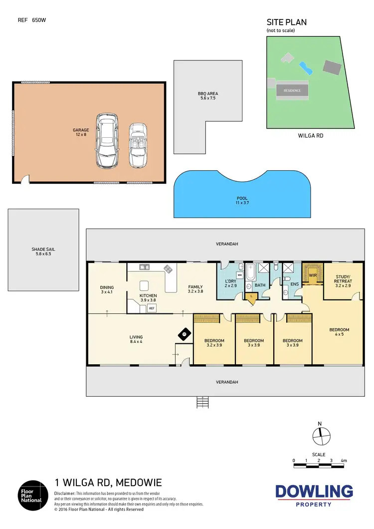 Floorplan of Homely house listing, 1 Wilga Road, Medowie NSW 2318