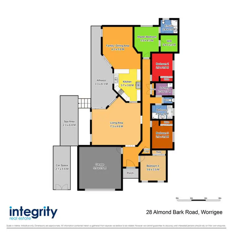 Floorplan of Homely house listing, 28 Almondbark Road, Worrigee NSW 2540