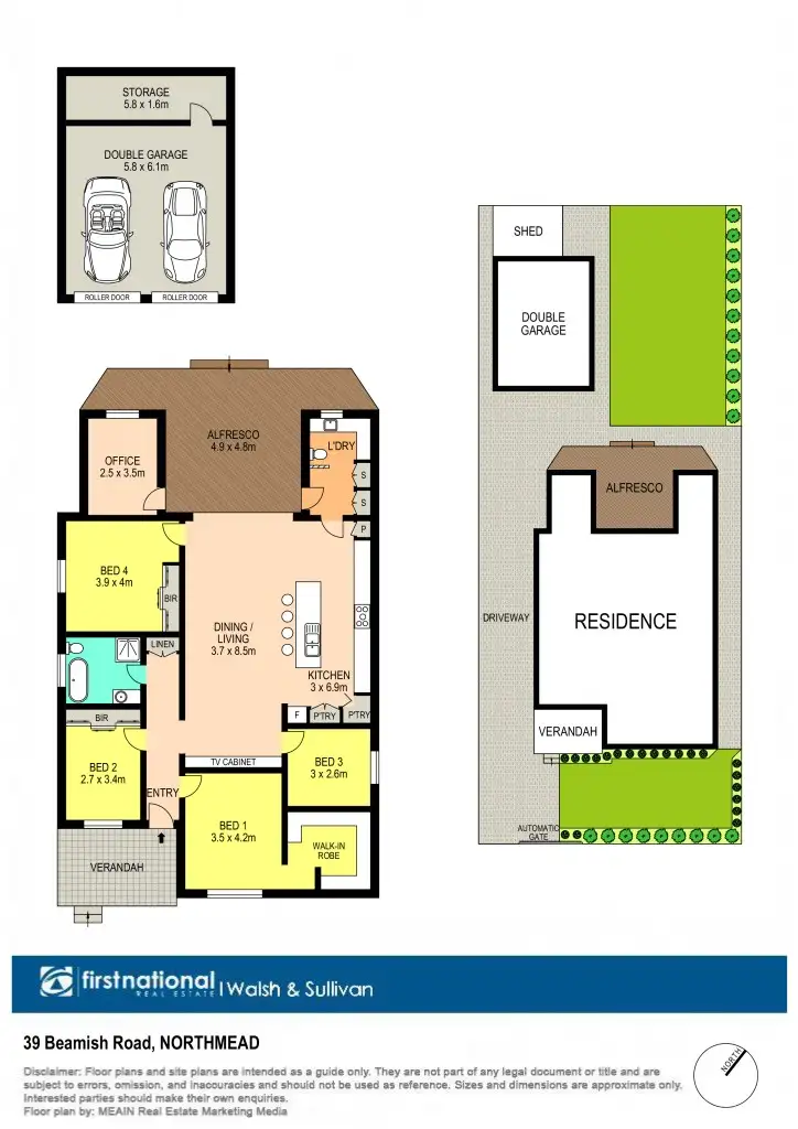 Floorplan of Homely house listing, 39 Beamish Road, Northmead NSW 2152