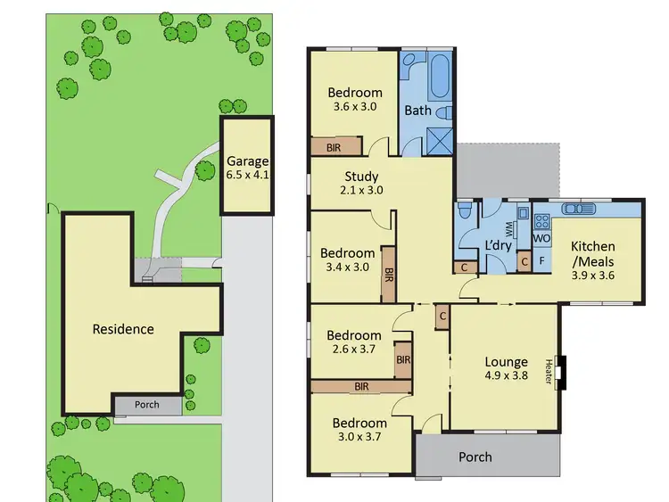 Floorplan of Homely house listing, 24 Carver Street, Burwood East VIC 3151
