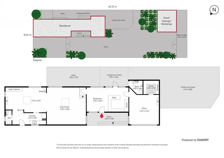 Floorplan of Homely land listing, 1868 Malvern Road, Malvern East VIC 3145