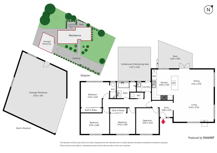 Floorplan of Homely house listing, 9 Lincoln Way, Melton West VIC 3337
