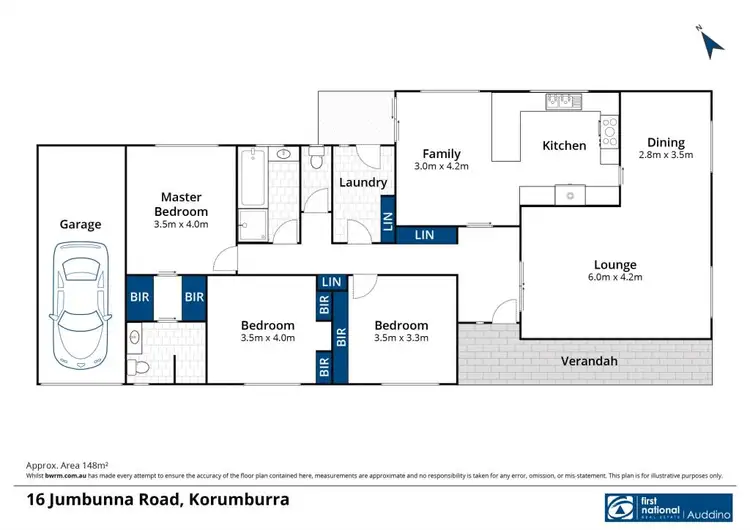 Floorplan of Homely house listing, 16 Jumbunna Road, Korumburra VIC 3950