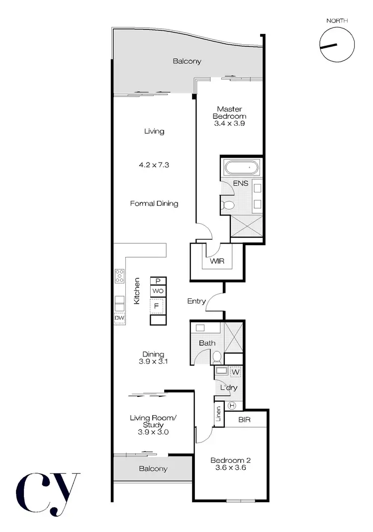 Floorplan of Homely apartment listing, 15/21 The Esplanade, Mount Pleasant WA 6153