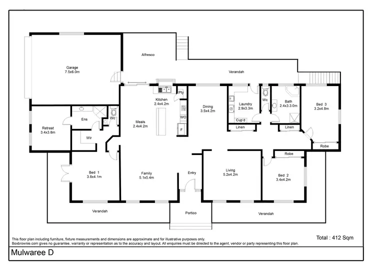 Floorplan of Homely house listing, 546 Mulwaree Drive, Tallong NSW 2579