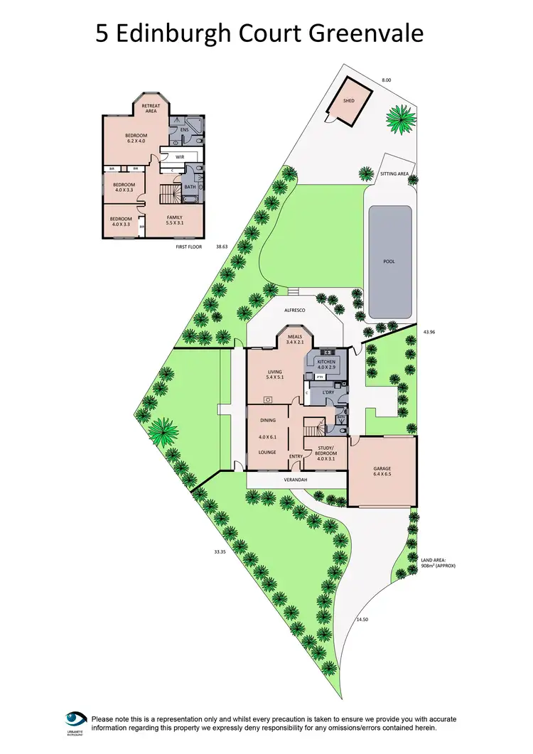 Floorplan of Homely house listing, 5 Edinburgh Court, Greenvale VIC 3059