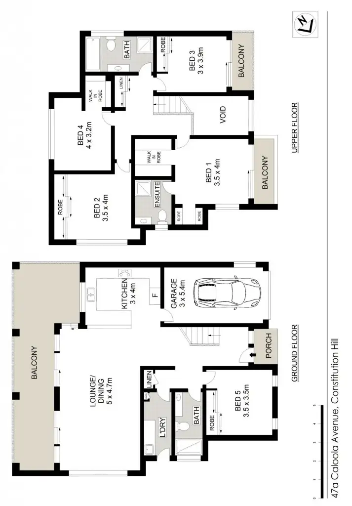 Floorplan of Homely house listing, 47A Caloola Road, Constitution Hill NSW 2145